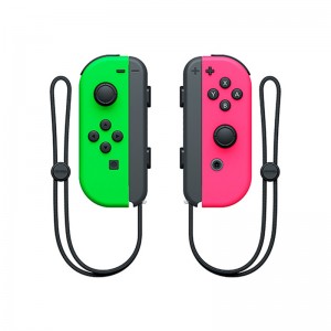 Comandos Nintendo Joy-Con Verde Néon/Rosa Néon